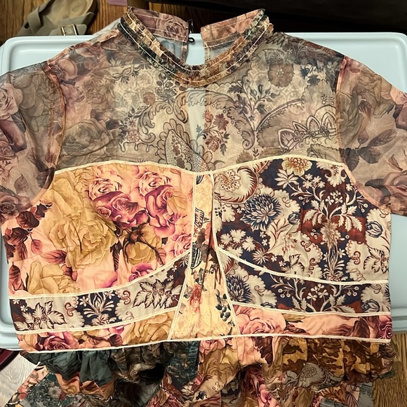 Anthropologie geisha designs maxi dress - Picture 2 of 6